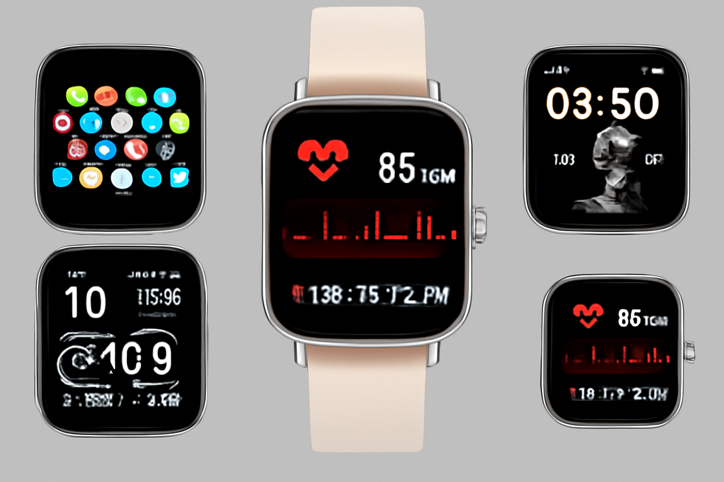 Smart Watch 2025 | Calls, Fitness & Music