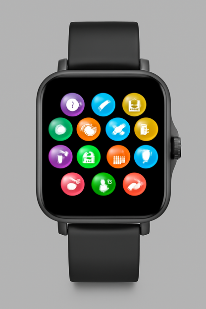 Smart Watch 2025 | Calls, Fitness & Music
