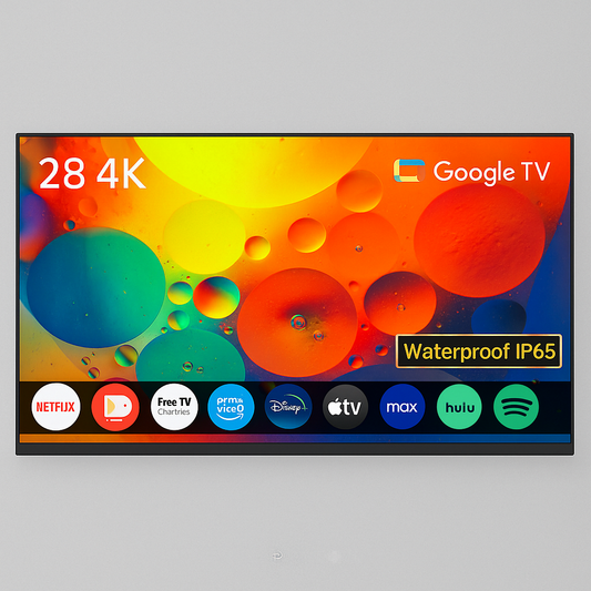Soulaca 28" Waterproof 4K Mirror TV
